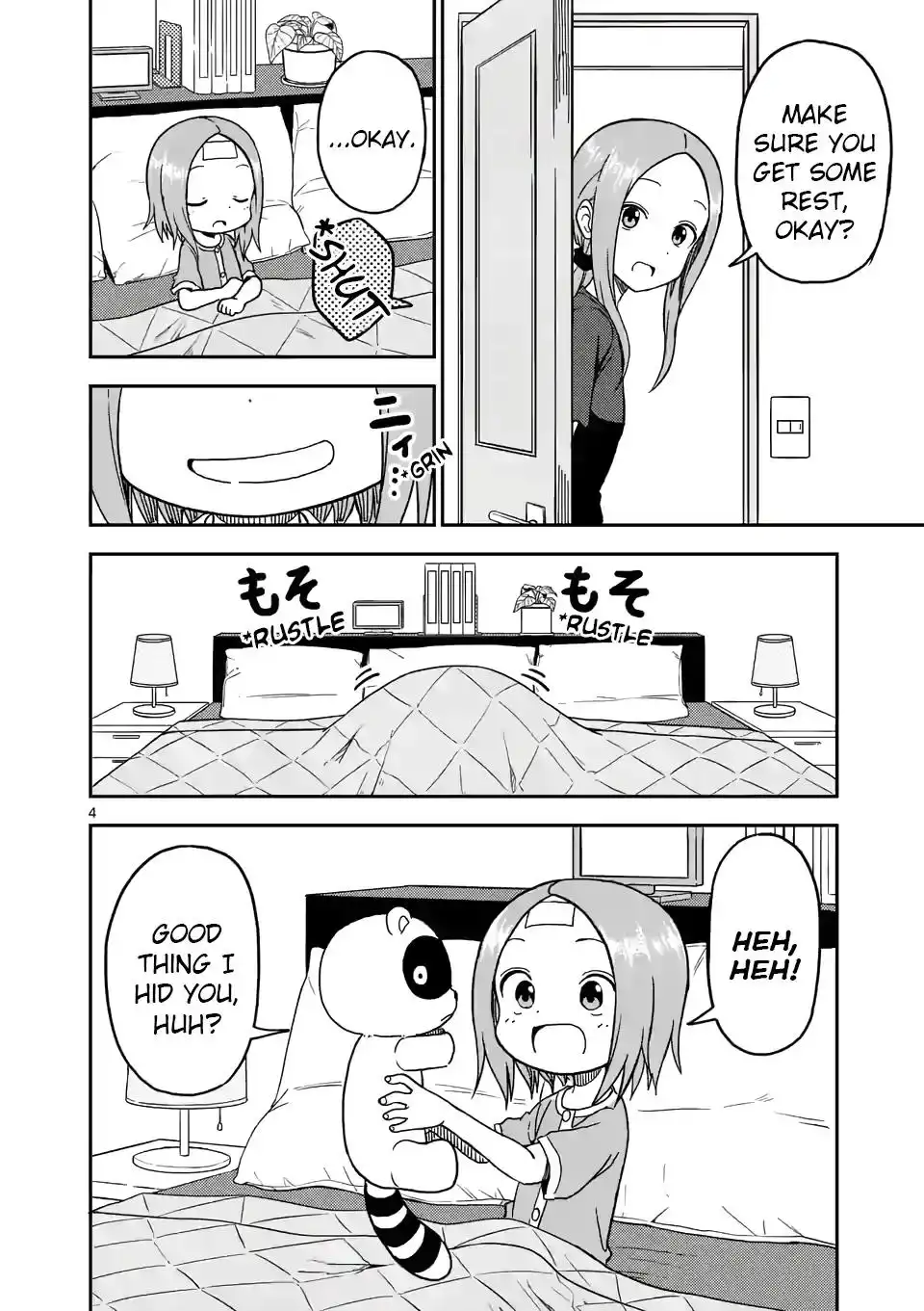 Karakai Jouzu no (Moto) Takagi-san Chapter 95 4